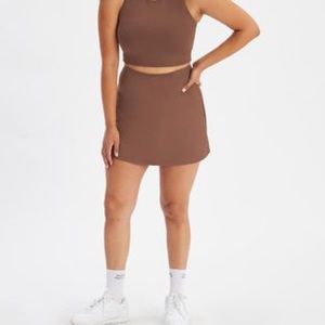 girlfriend collective storm sport skort